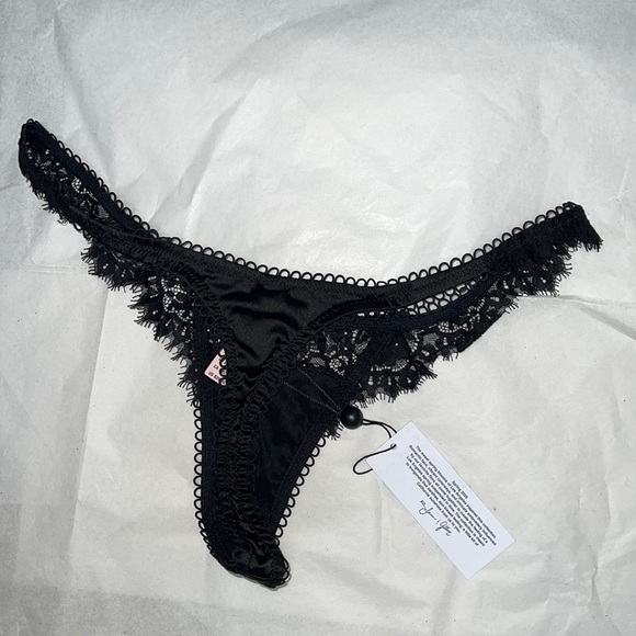 For Love and Lemons Faye Lace THONG Panty - Picture 4 of 12